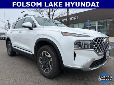 2021 Hyundai SANTA FE HYBRID Blue