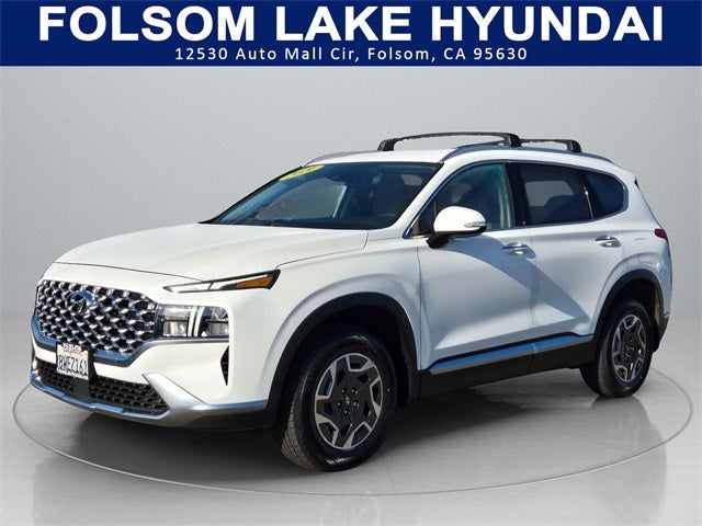 2021 Hyundai SANTA FE HYBRID Blue