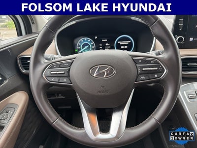 2021 Hyundai SANTA FE HYBRID Blue