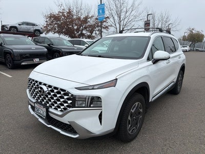 2021 Hyundai SANTA FE HYBRID Blue