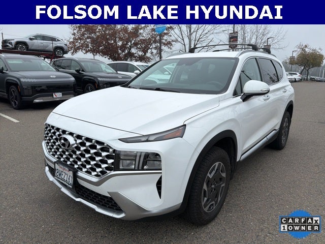 2021 Hyundai SANTA FE HYBRID Blue