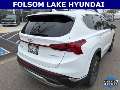 2021 Hyundai SANTA FE HYBRID Blue