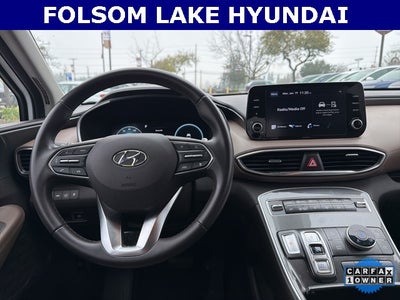 2021 Hyundai SANTA FE HYBRID Blue