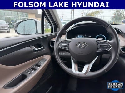 2021 Hyundai SANTA FE HYBRID Blue