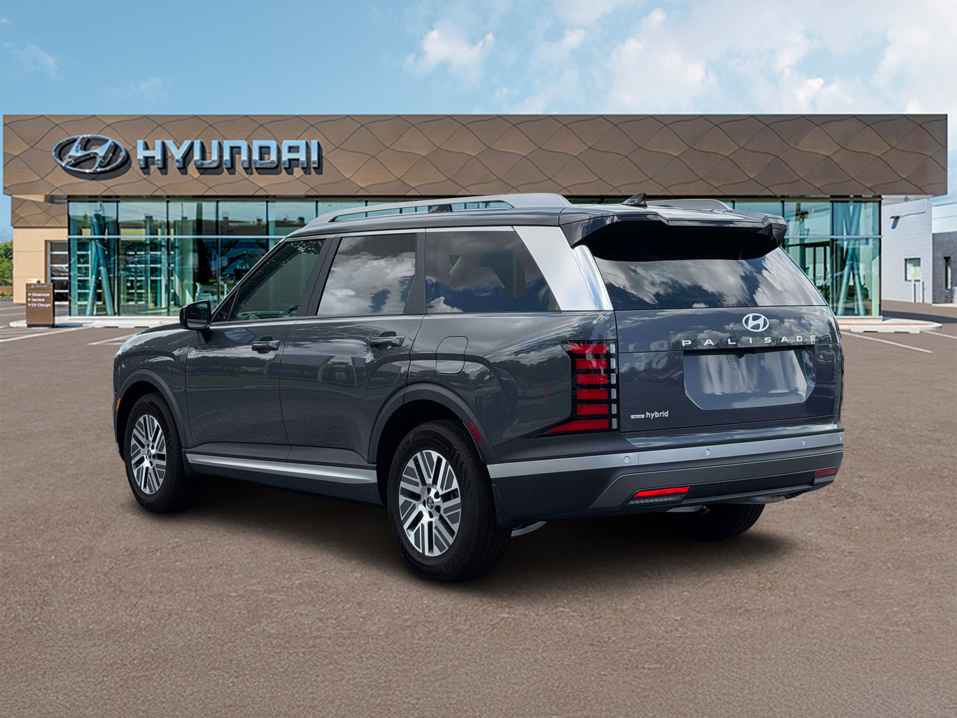 2027 Hyundai PALISADE HYBRID Blue SEL 7P