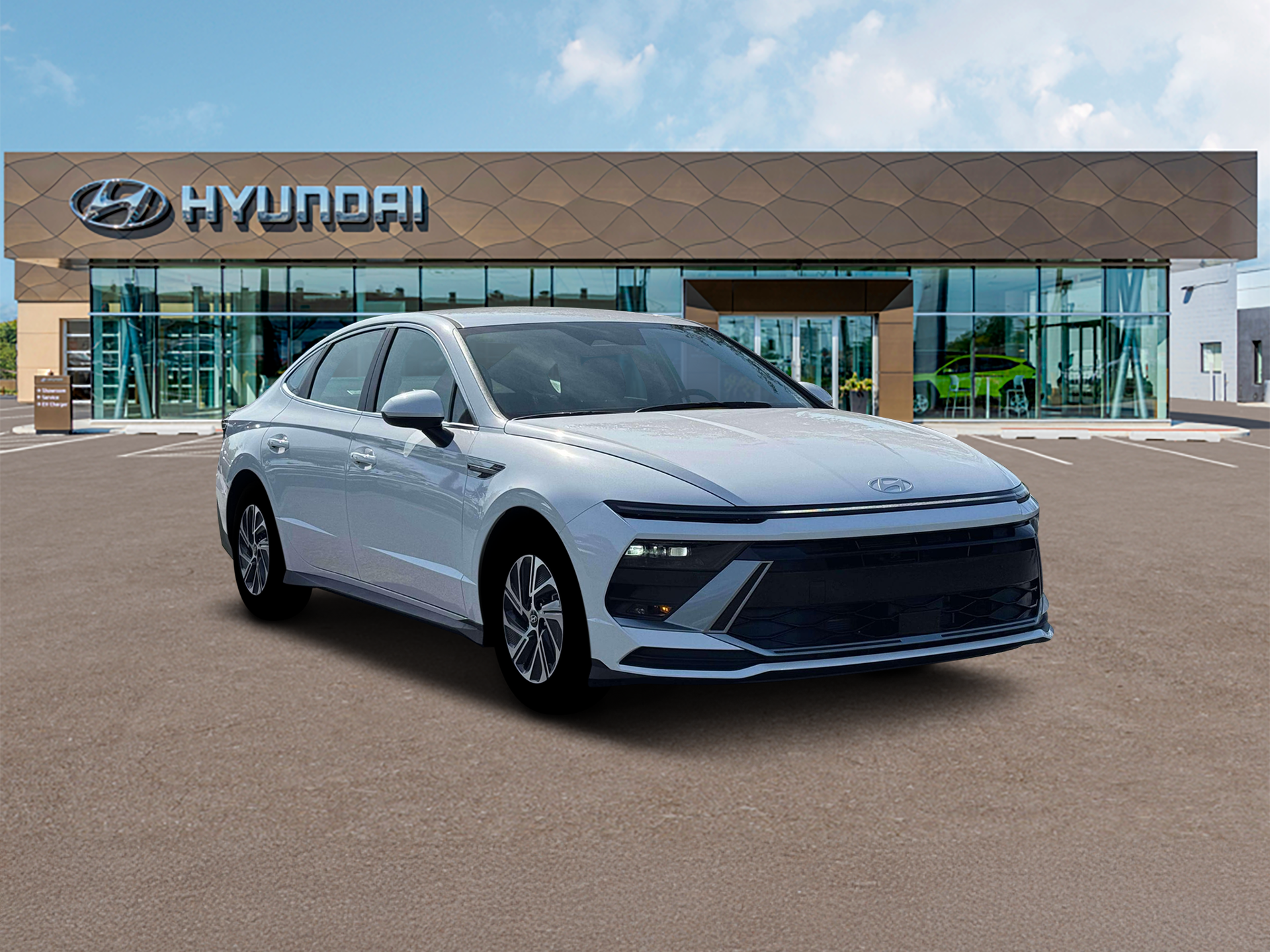 2026 Hyundai SONATA HYBRID Blue