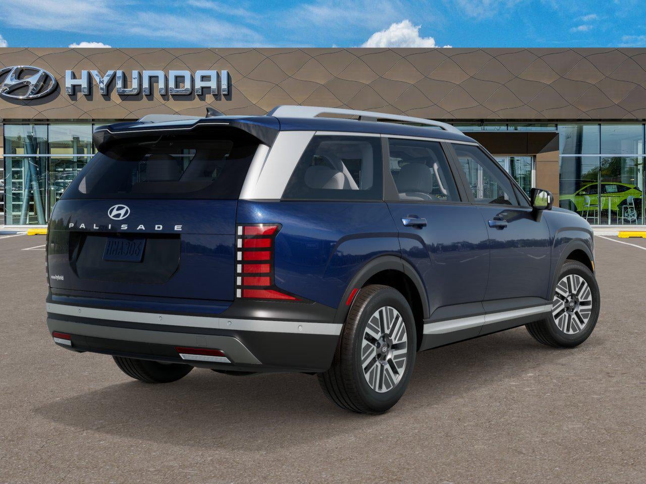 2027 Hyundai PALISADE HYBRID Blue SEL Premium 8P