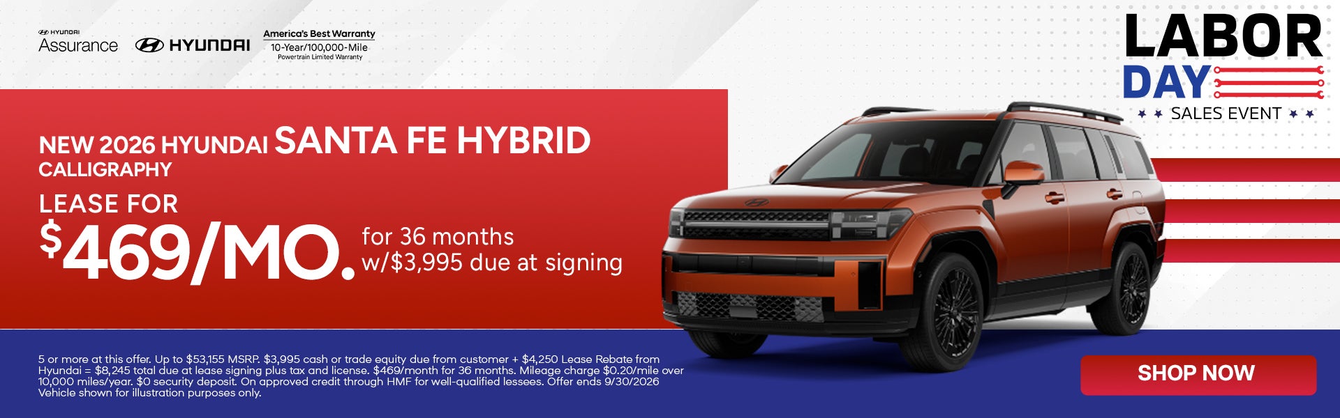 Lease for $469/month for 36 months $3,995 due at signing